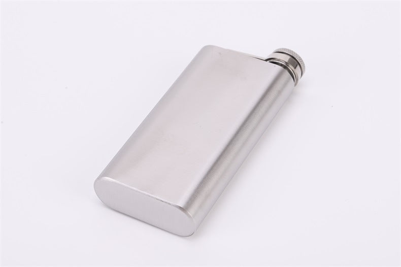 304 Stainless Steel Portable Hip Flask for Outdoor Camping and Home Use