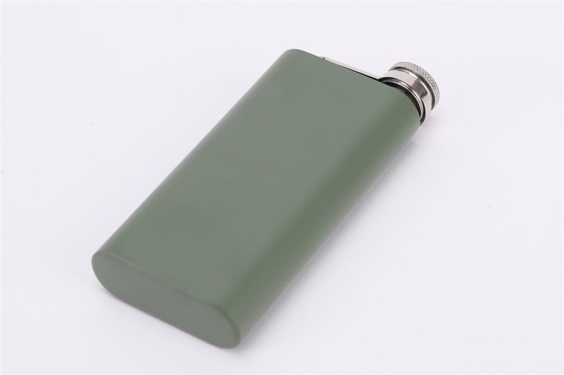 304 Stainless Steel Portable Hip Flask for Outdoor Camping and Home Use