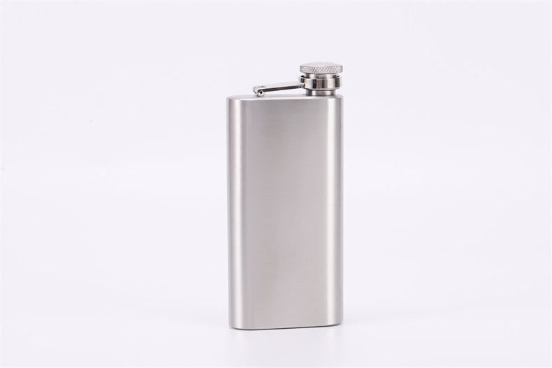 304 Stainless Steel Portable Hip Flask for Outdoor Camping and Home Use